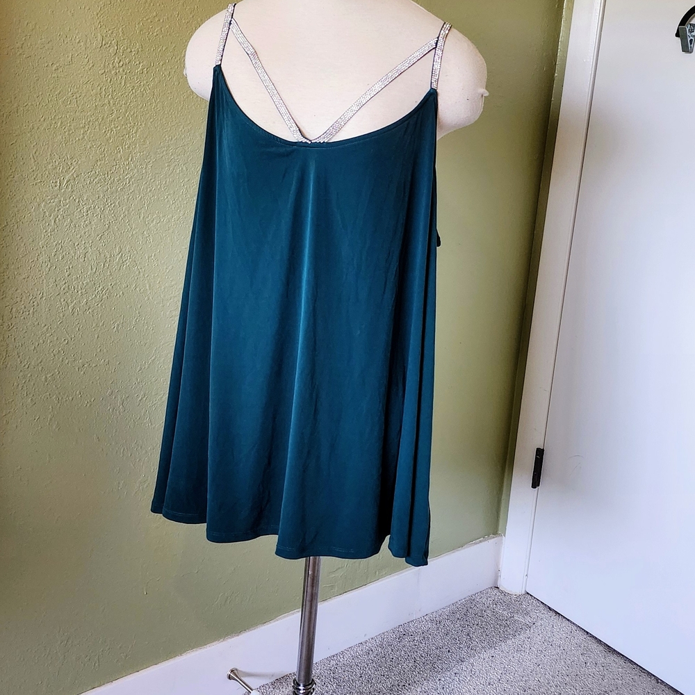 Torrid Dark Green Dress Tank Top Size 4 (26)